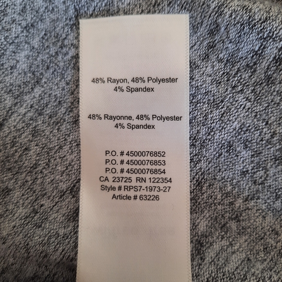 Aritzia Wilfred Free Knot Short Sleeve T-Shirt Size M Heather Gray - Picture 4 of 4